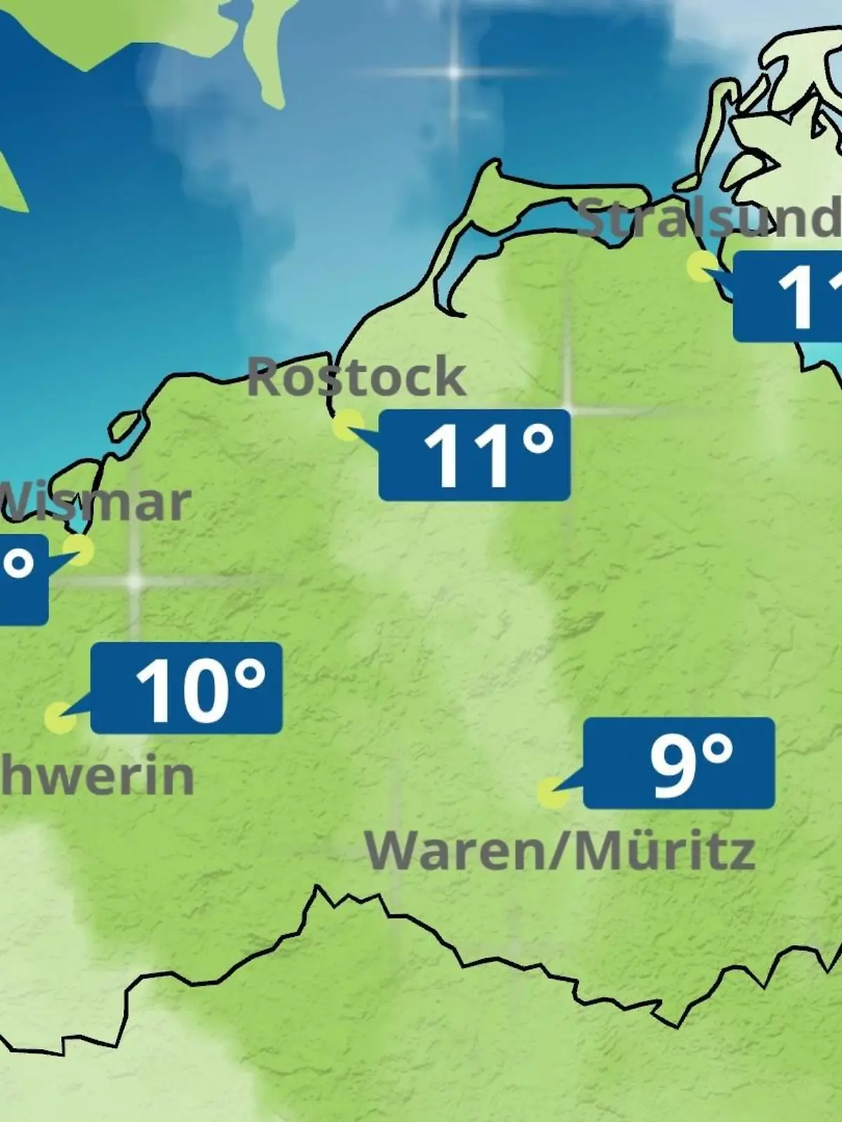 Bild zu: "Mecklenburg-Vorpommern: Wie wird das Wetter?"