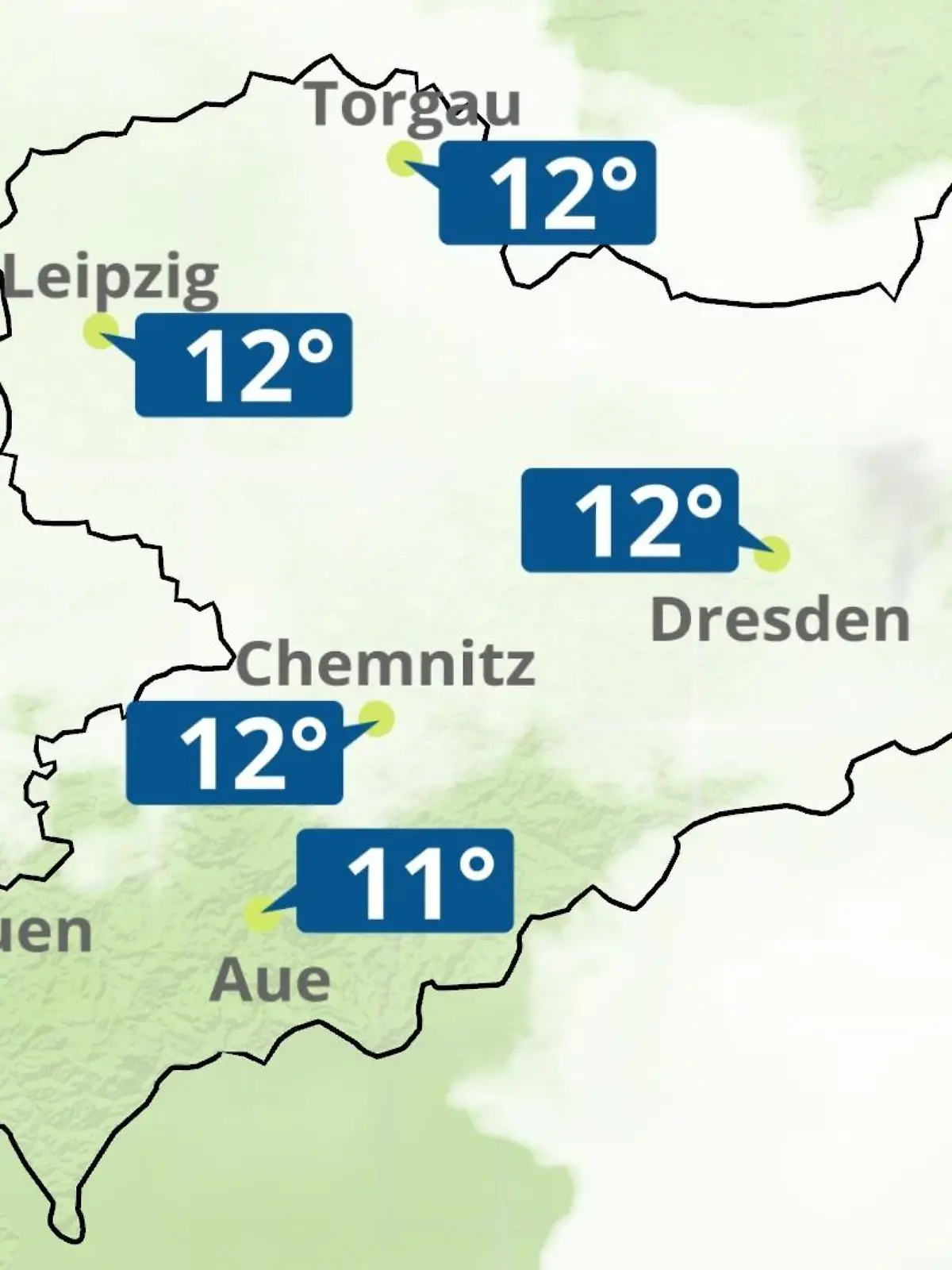 Bild zu: "Sachsen: Wie wird das Wetter?"
