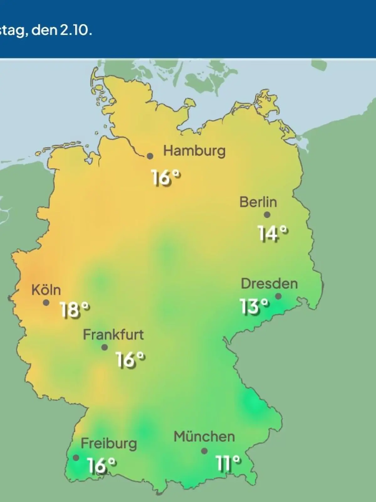 Bild zu: "Im Video: Temperatur-Vorhersage"
