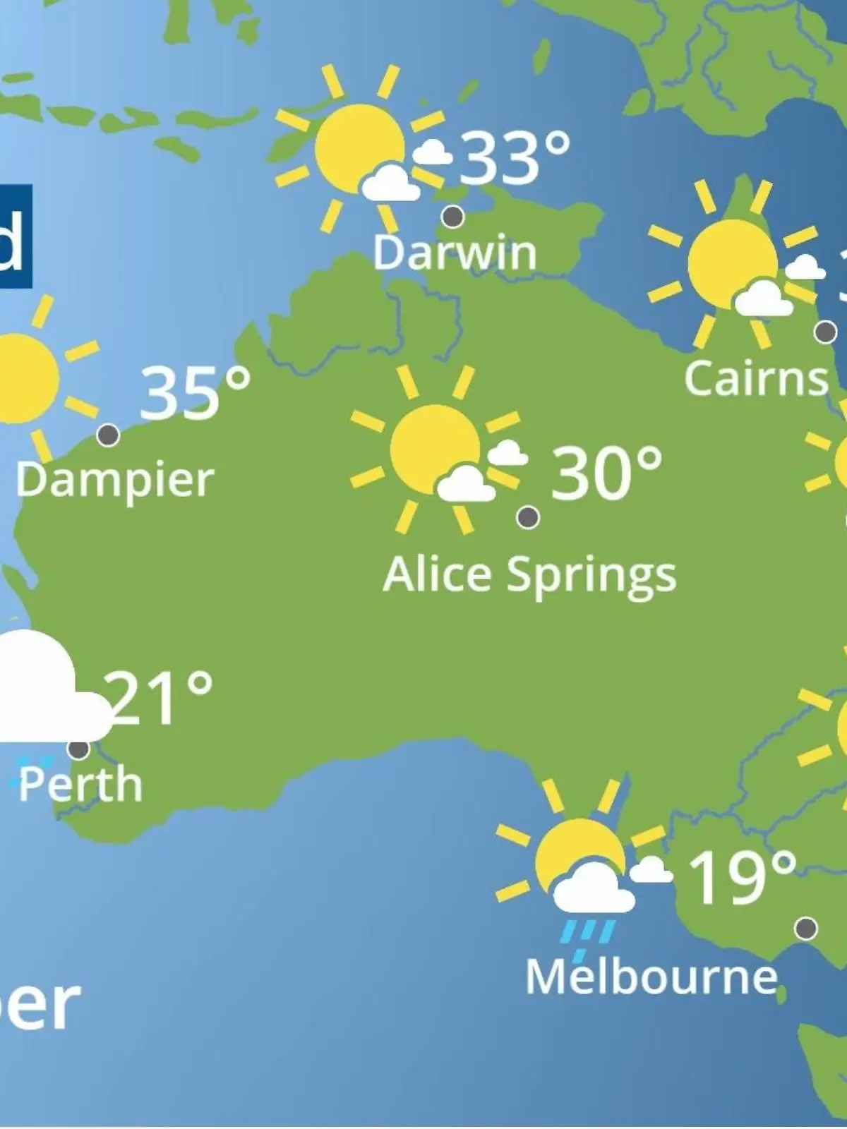 Bild zu: "Australien: Wie wird das Wetter?"