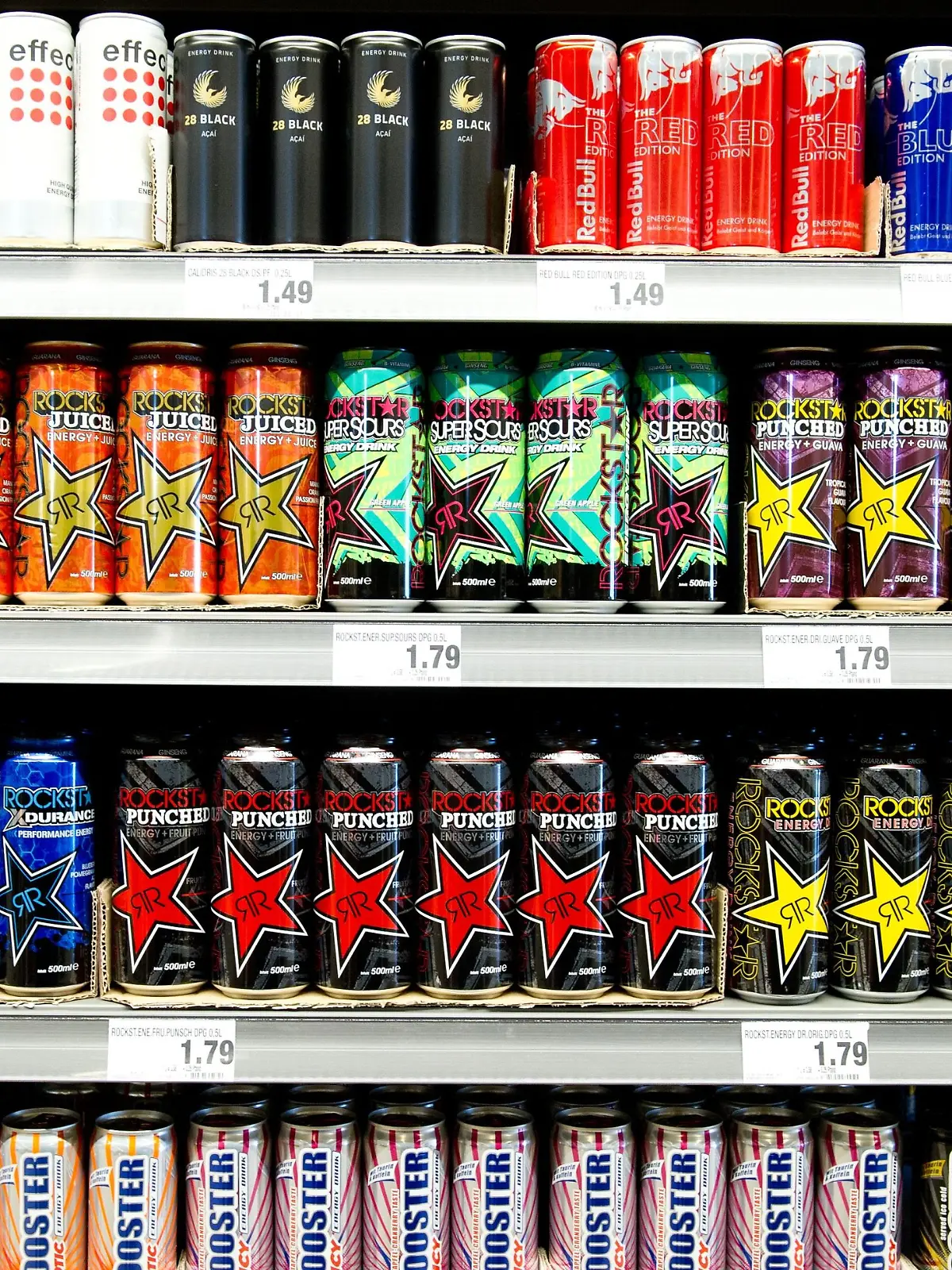 Der Energy-Drink „Booster“ vom Supermarkt Netto wird zurückgerufen (Symbolbild).