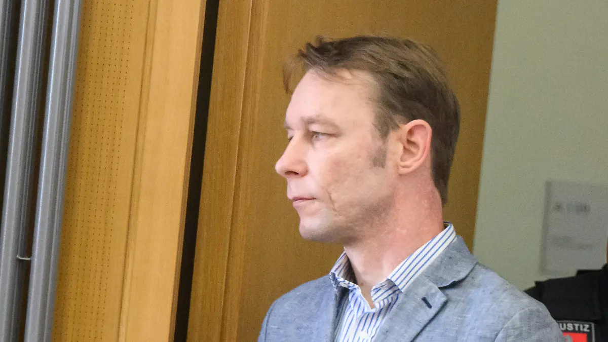 Christian B. bei einem Gerichtstermin (Archivfoto, 2024)