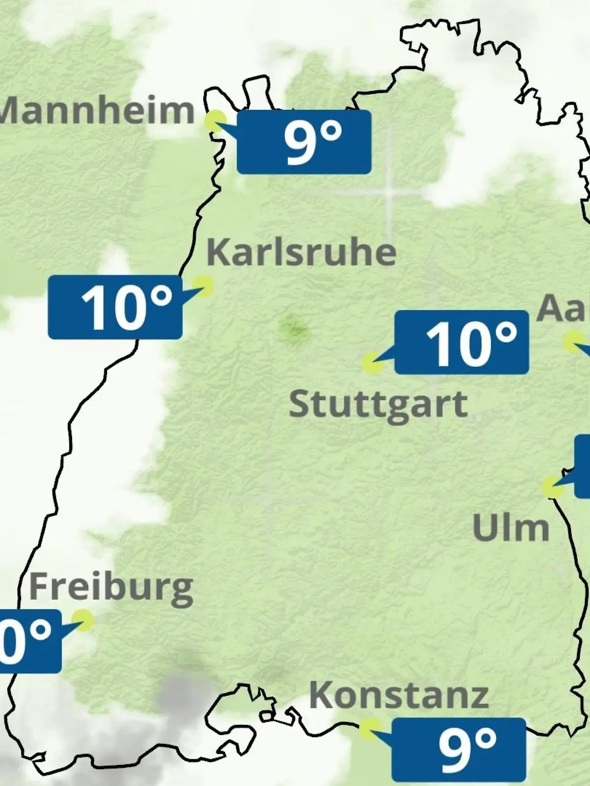 Bild zu: "Baden-Württemberg: Wie wird das Wetter?"