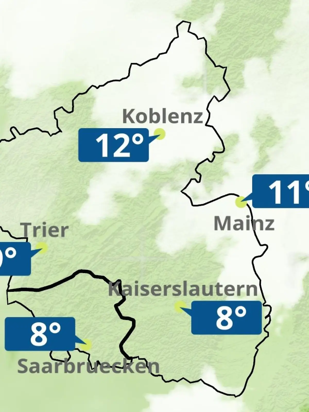 Bild zu: "Rheinland-Pfalz, Saarland: Wie wird das Wetter?"