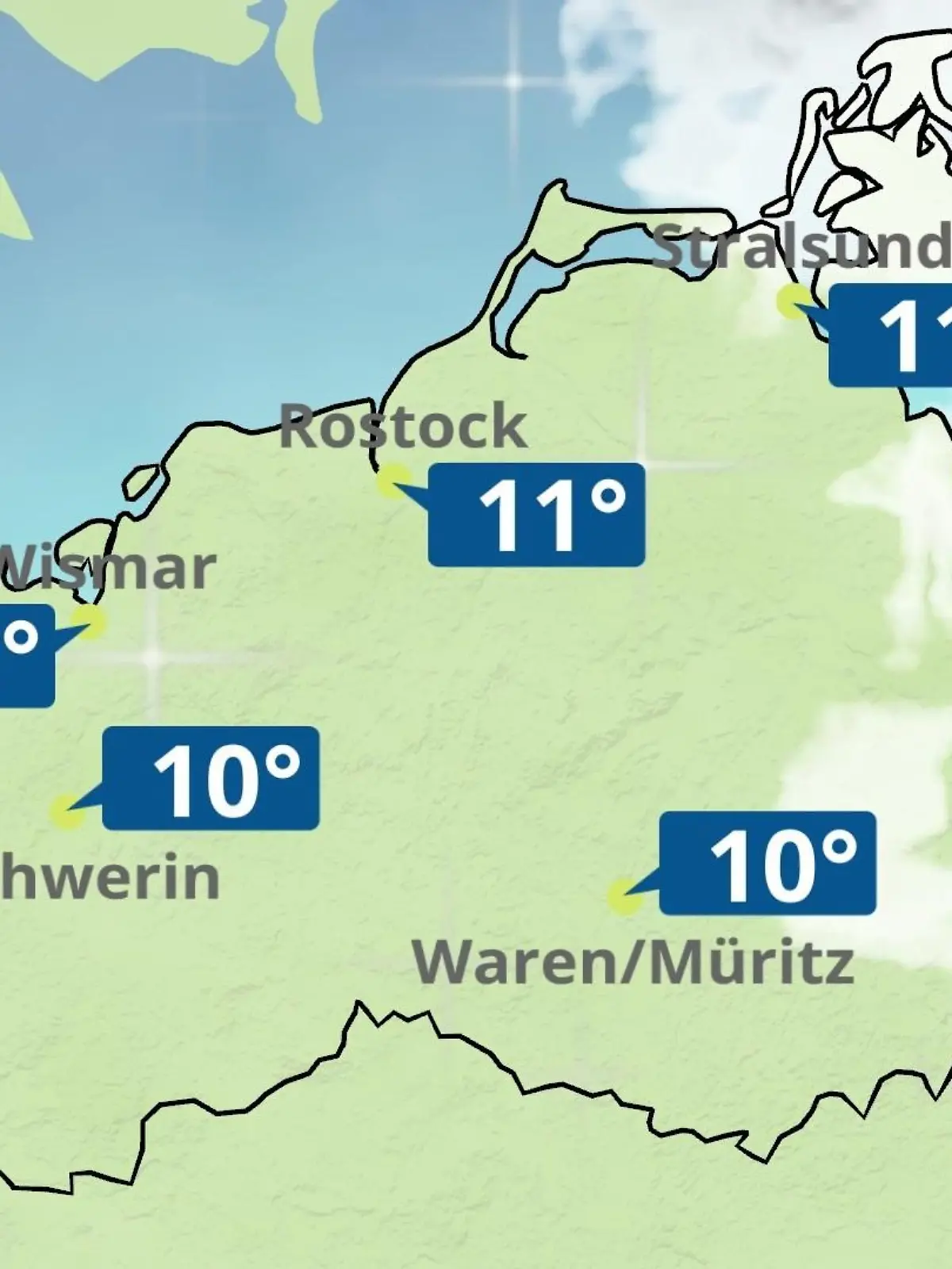 Bild zu: "Mecklenburg-Vorpommern: Wie wird das Wetter?"