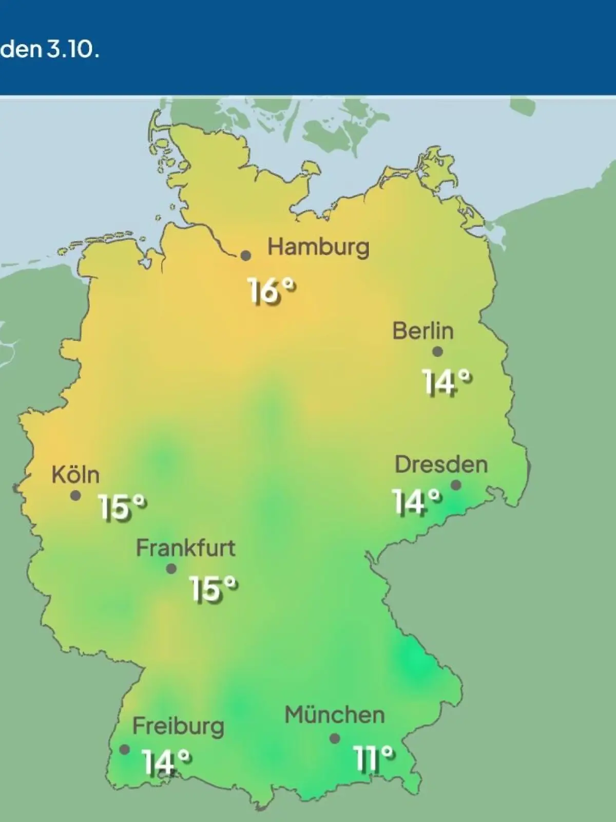 Bild zu: "Im Video: Temperatur-Vorhersage"