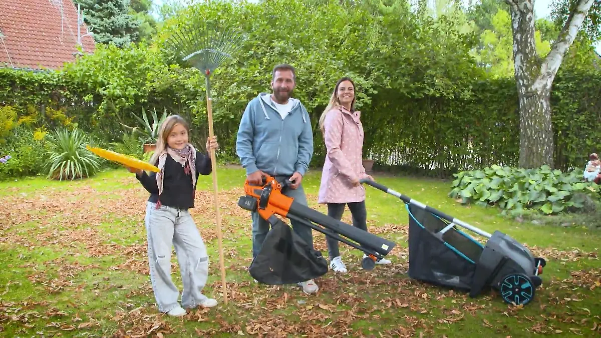 Saugen oder Pusten? Hiermit bekommt ihr euer Laub am besten weg Drei Gartengeräte im Härtetest