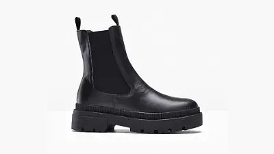 Chelsea Boots mit dicker Sohle