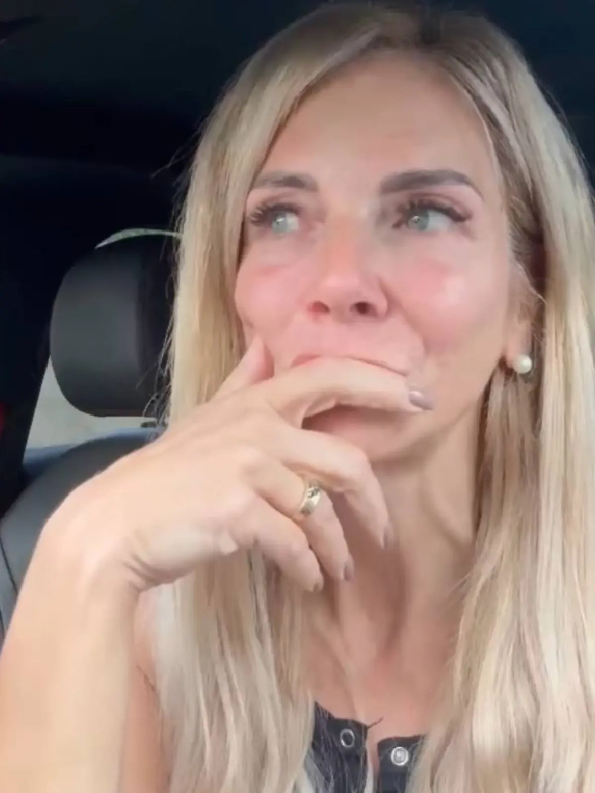 Danni Büchner im absoluten Gefühlschaos. 
