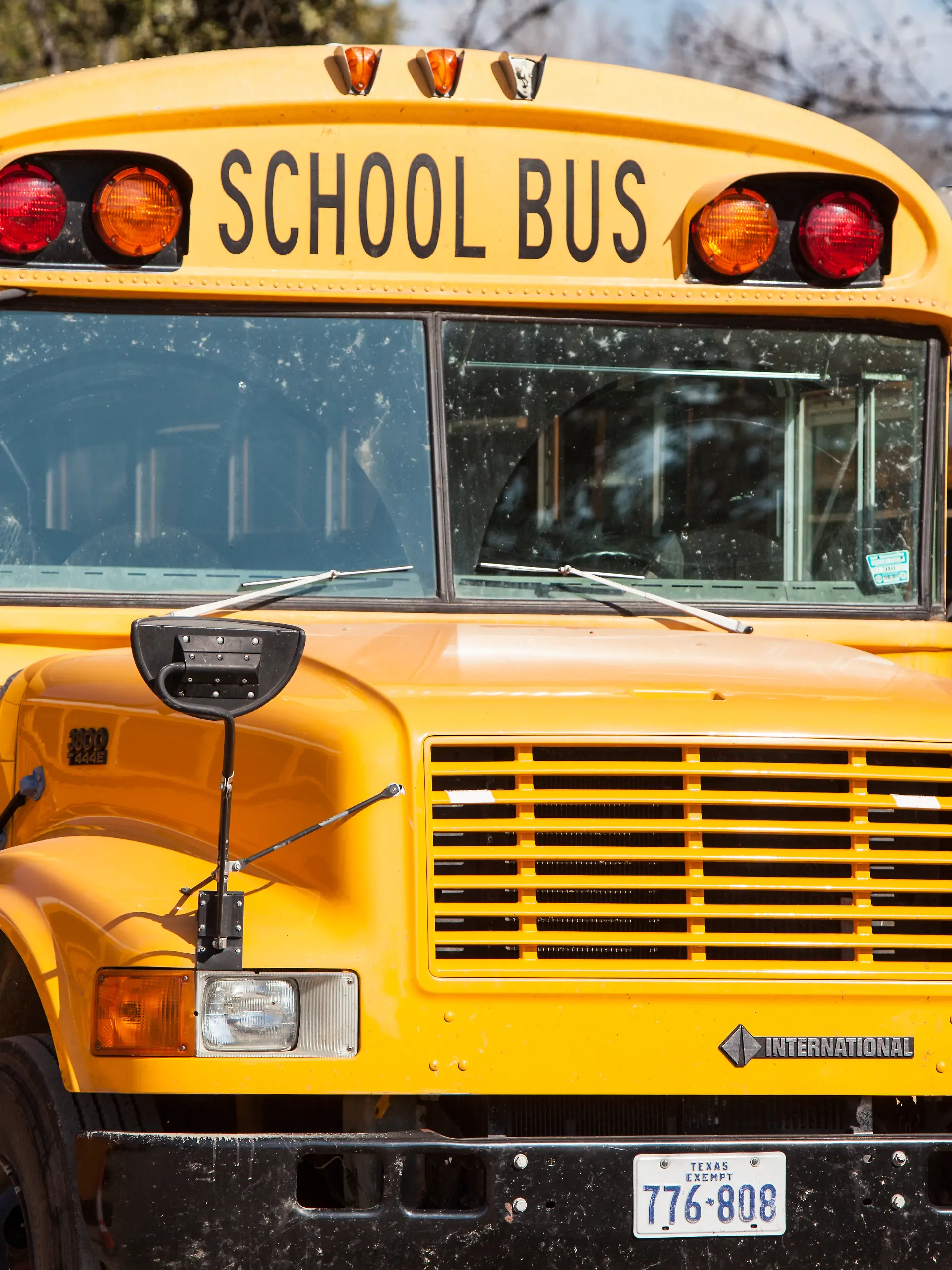 School Bus in Texas USA