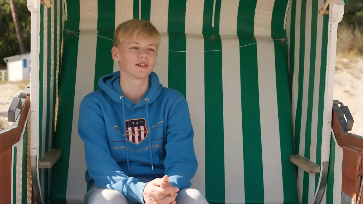 So hat Joey Altmann den Dreh auf Rügen erlebt Jungschauspieler bei "Leon - Kämpf um deine Liebe"