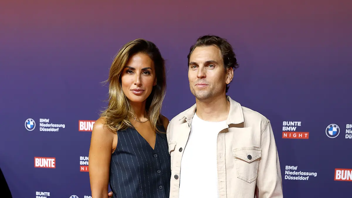 Jana Azizi und Johann Ackermann bei der Bunte BMW Night im Museum Sammlung Philara. Düsseldorf, 19.09.2024