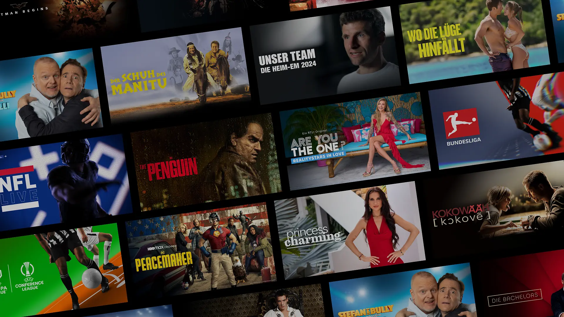 Entdeckt die neuesten Highlights auf RTL+
