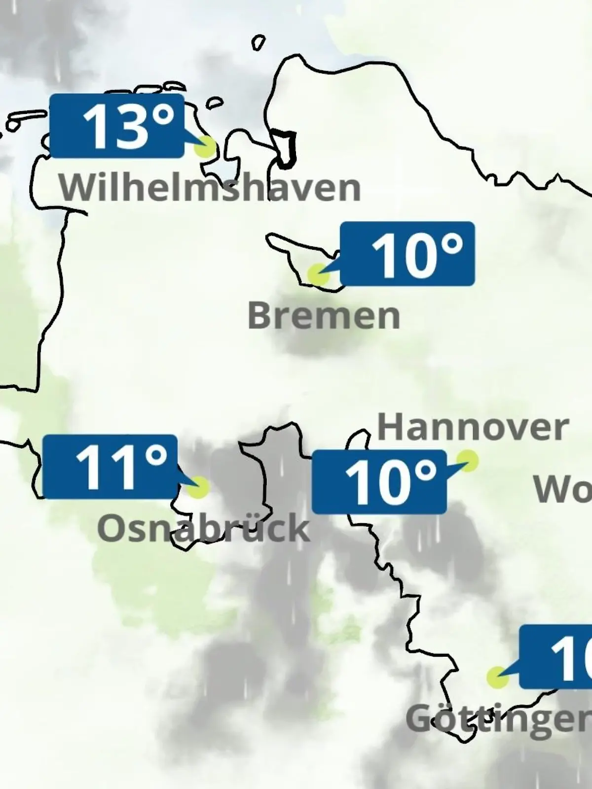 Bild zu: "Bremen und Niedersachsen: Wie wird das Wetter?"