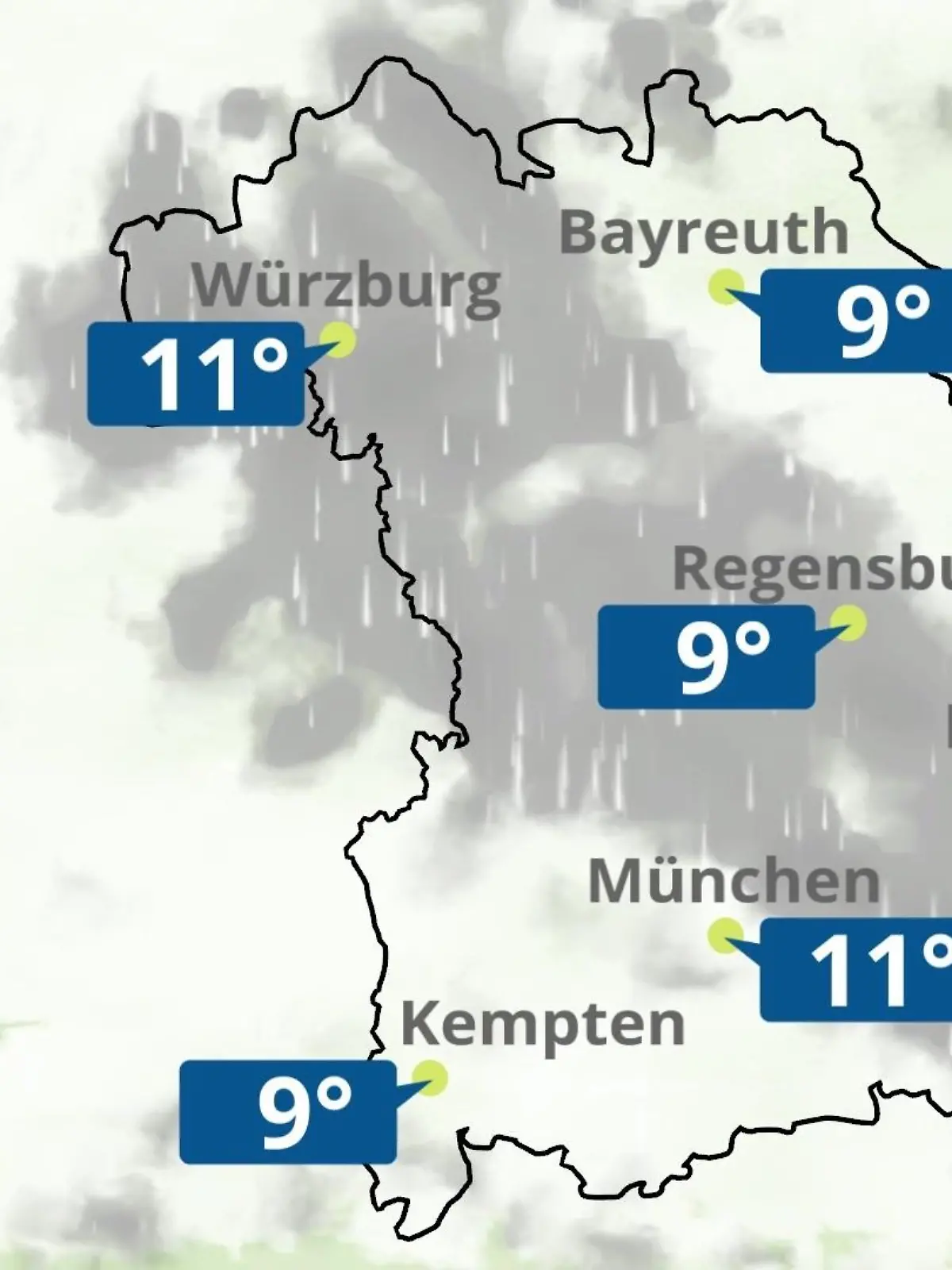 Bild zu: "Bayern: Wie wird das Wetter?"