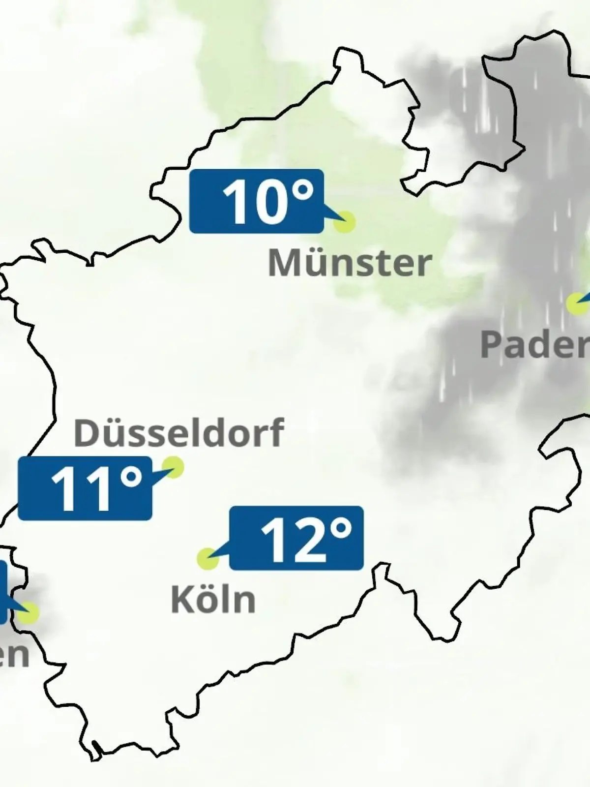 Bild zu: "Nordrhein-Westfalen: Wie wird das Wetter?"