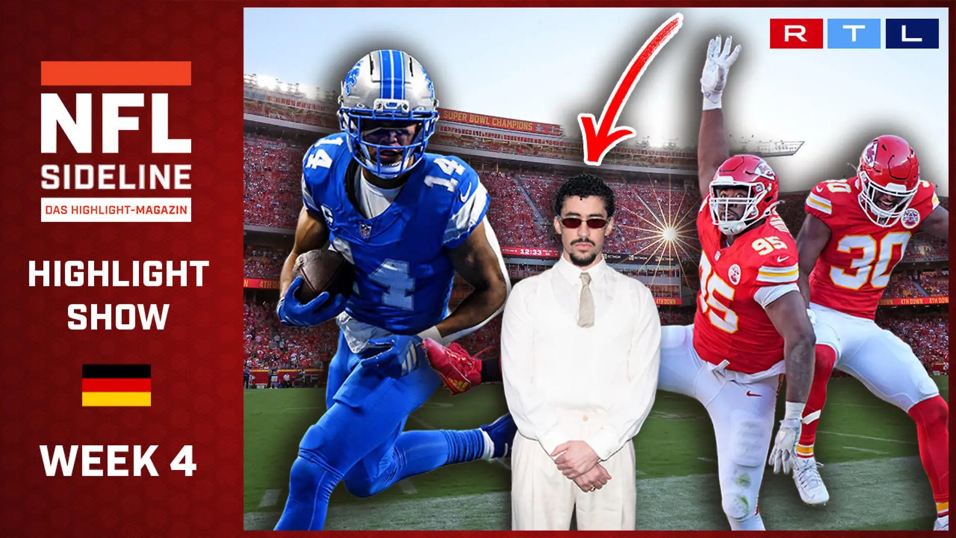 Chiefs wieder stark und St. Brown überragend! Alles zum NFL-Wochenende NFL Sideline – Das Highlight-Magazin