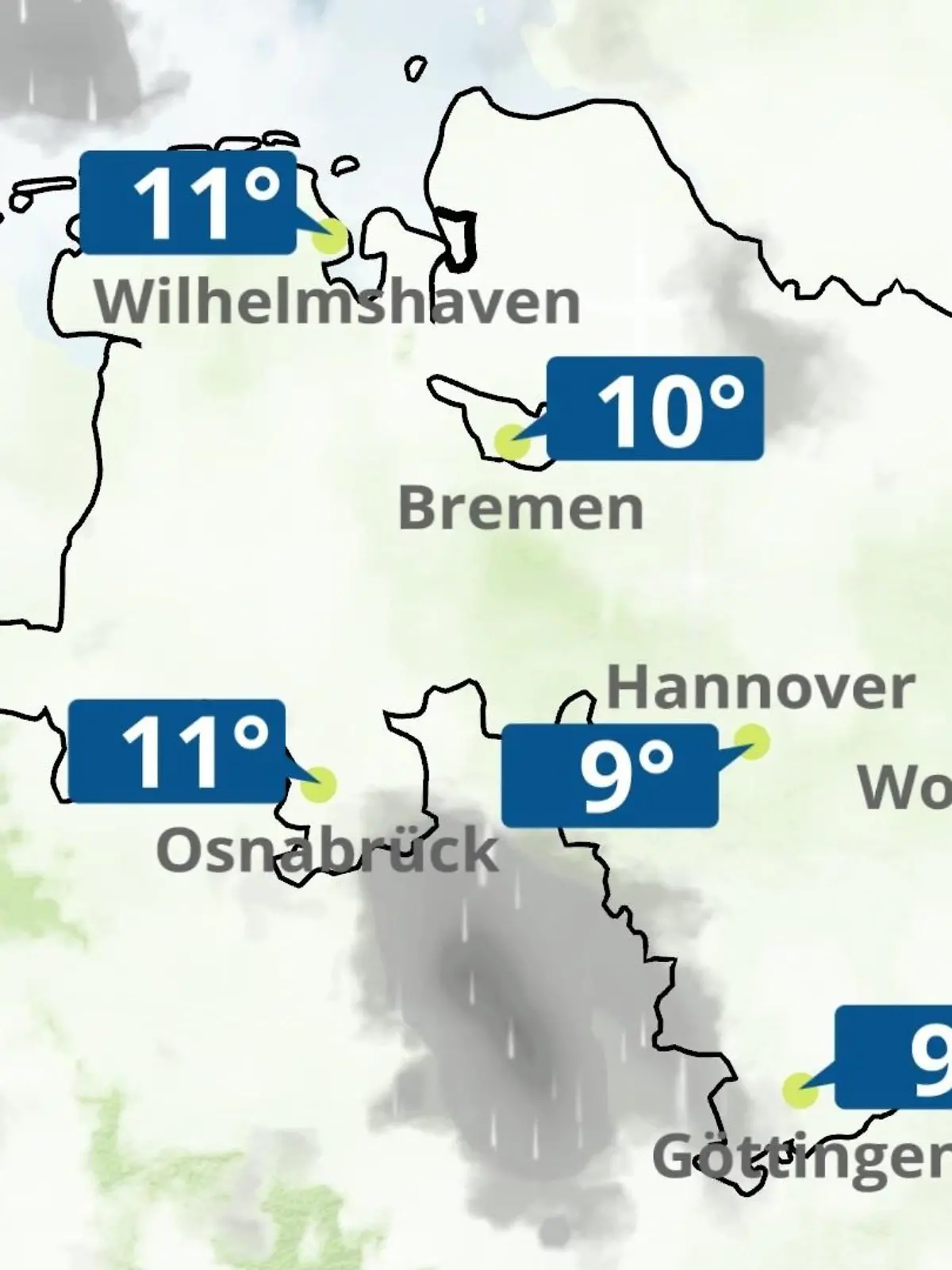 Bild zu: "Bremen und Niedersachsen: Wie wird das Wetter?"