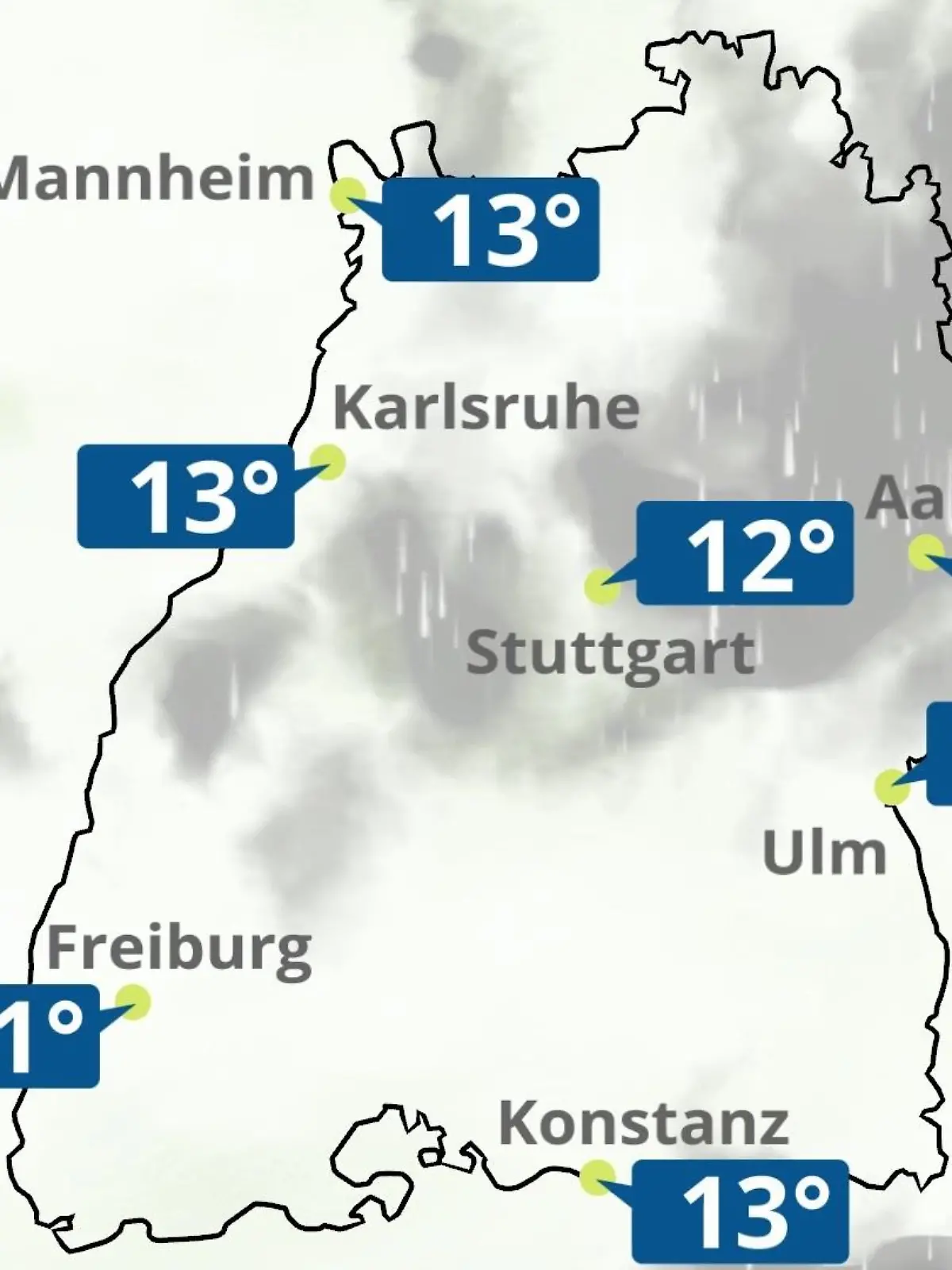 Bild zu: "Baden-Württemberg: Wie wird das Wetter?"