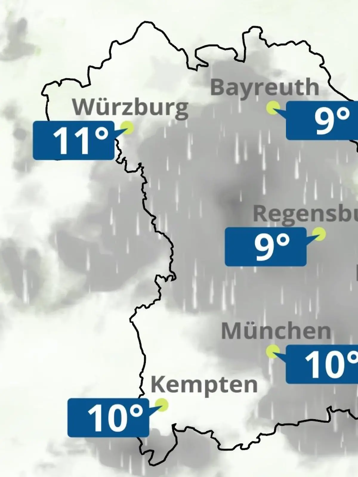 Bild zu: "Bayern: Wie wird das Wetter?"