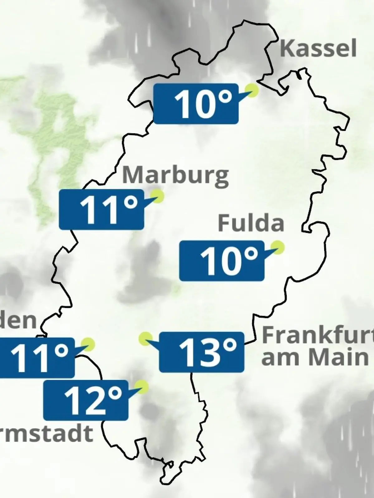 Bild zu: "Hessen: Wie wird das Wetter?"