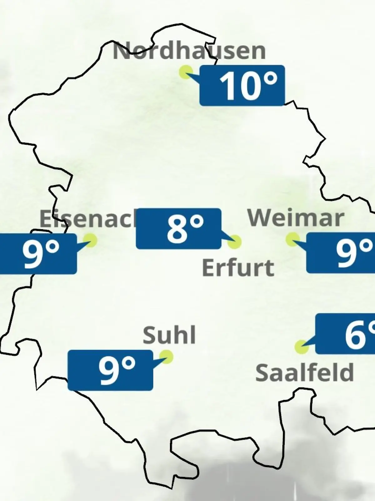 Bild zu: "Thüringen: Wie wird das Wetter?"