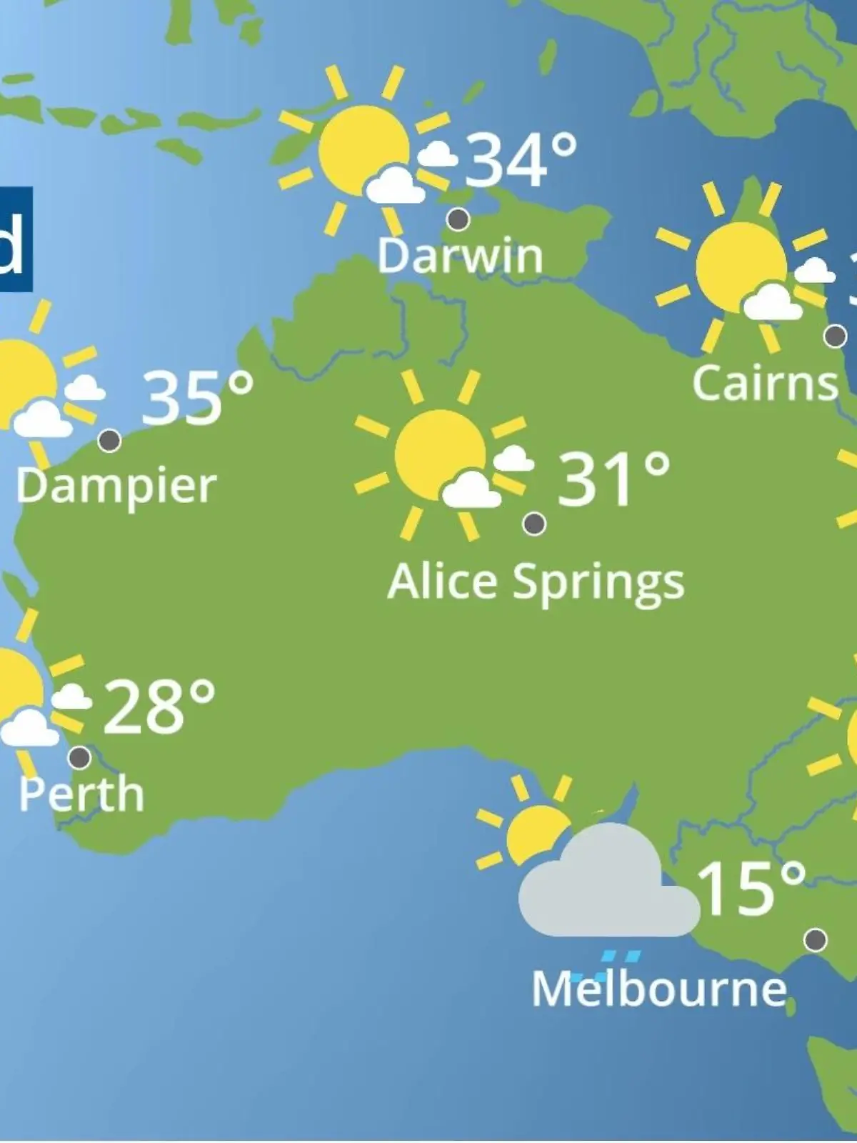 Bild zu: "Australien: Wie wird das Wetter?"