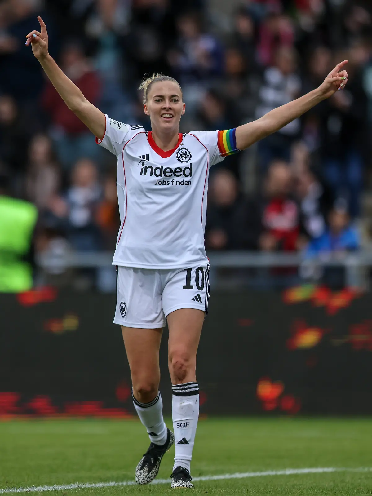 DEU, Frankfurt, Eintracht Frankfurt vs RB Leipzig, Google Pixel Frauen Bundesliga DFB, Saison 2526, Stadion am Bretanobad, 3. Spieltag,