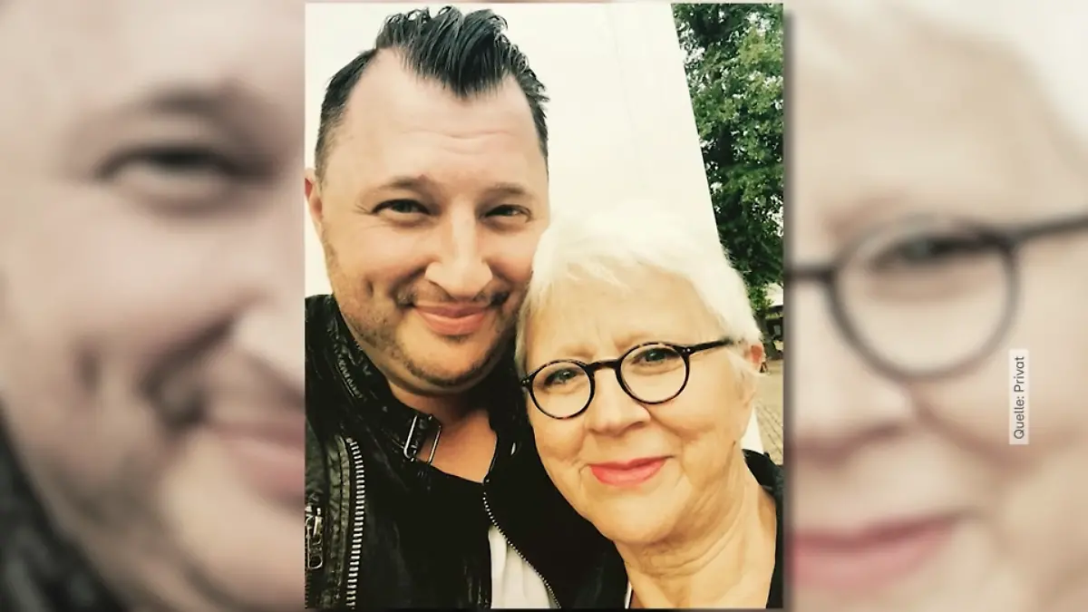 Sebastian Lege und seine Mutter Ute