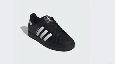 Adidas Superstar II in Schwarz
