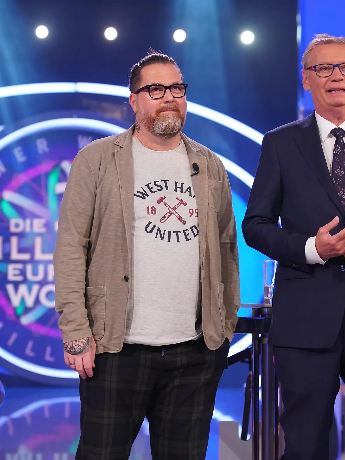 Achtung! Sperrfrist für alle Medien bis Fr., 06.01.2023, 23:59 Uhr!

Günther Jauch mit Heiko Borscheid aus Gaggenau

Die Verwendung des sendungsbezogenen Materials ist nur mit dem Hinweis und Verlinkung auf RTL+ gestattet.