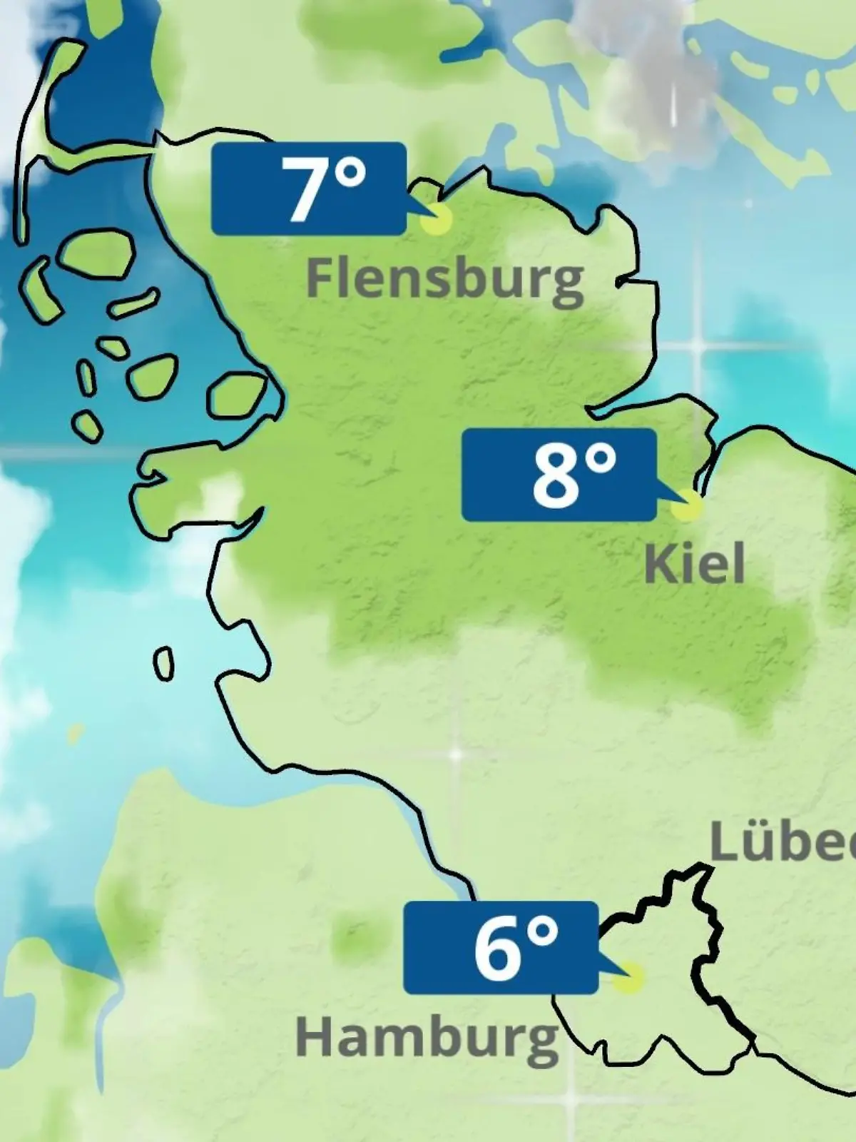 Bild zu: "Hamburg, Schleswig-Holstein: Wie wird das Wetter?"