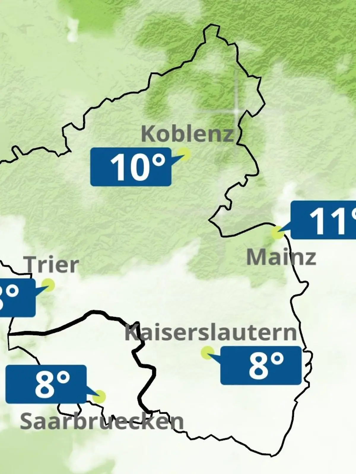 Bild zu: "Rheinland-Pfalz, Saarland: Wie wird das Wetter?"