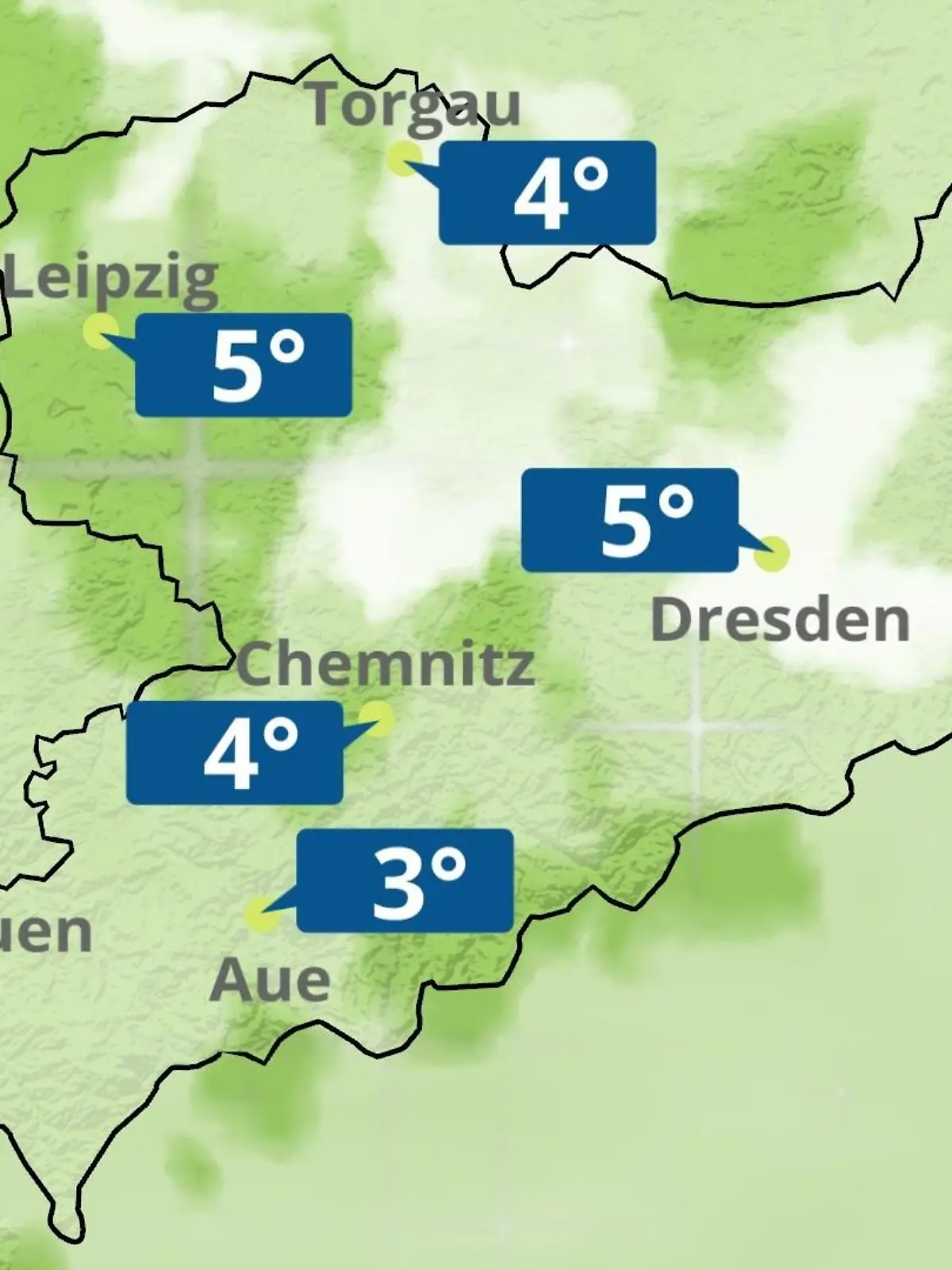 Bild zu: "Sachsen: Wie wird das Wetter?"