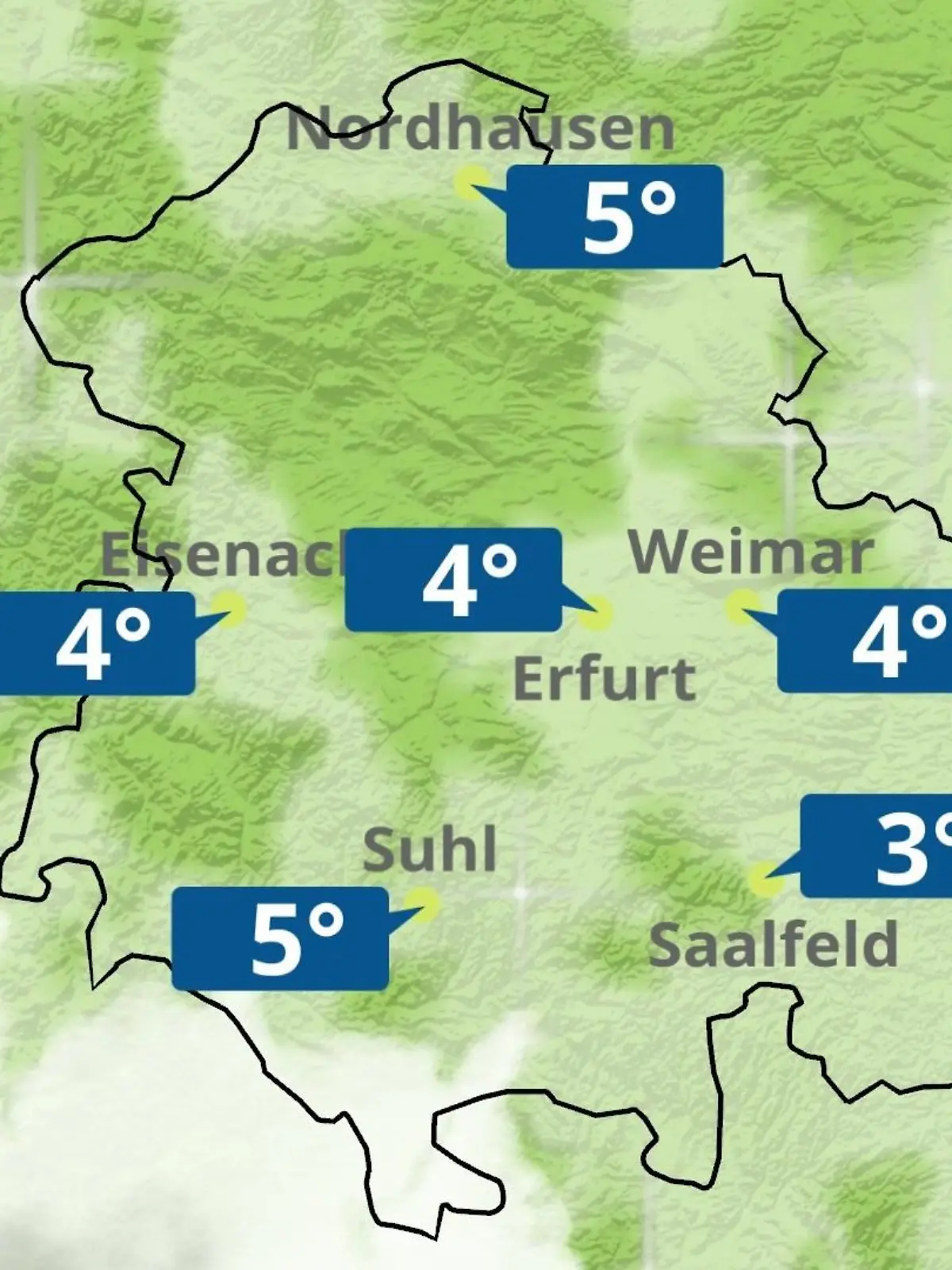 Bild zu: "Thüringen: Wie wird das Wetter?"