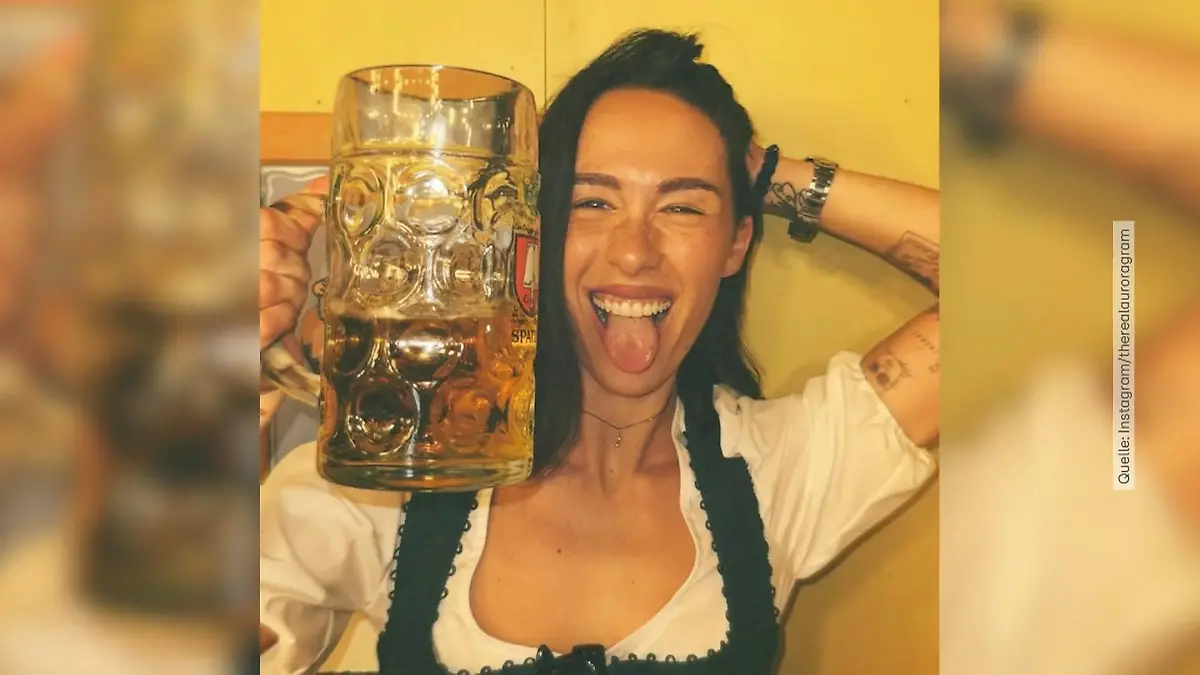 Kinderfrei! Aurora Ramazzotti reit die Wiesn-Hütte ab Oma Michelle macht den Babysitter