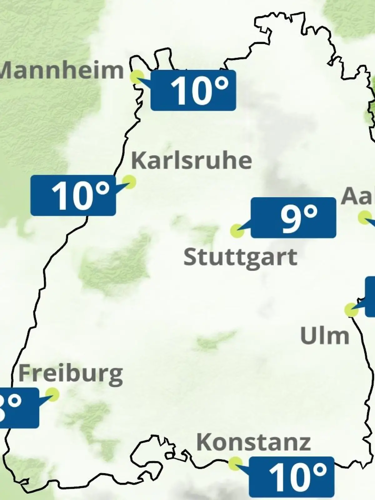 Bild zu: "Baden-Württemberg: Wie wird das Wetter?"