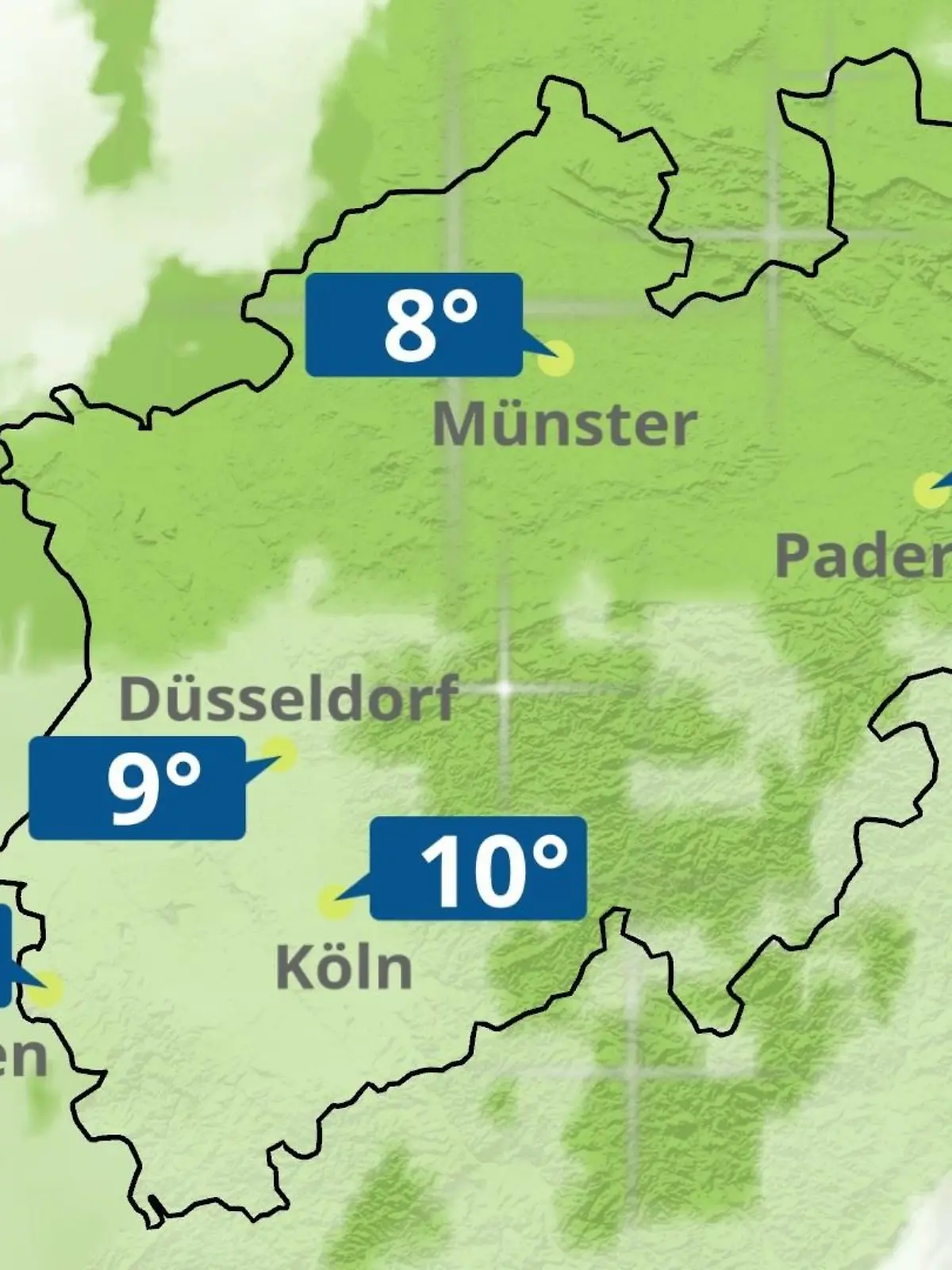 Bild zu: "Nordrhein-Westfalen: Wie wird das Wetter?"