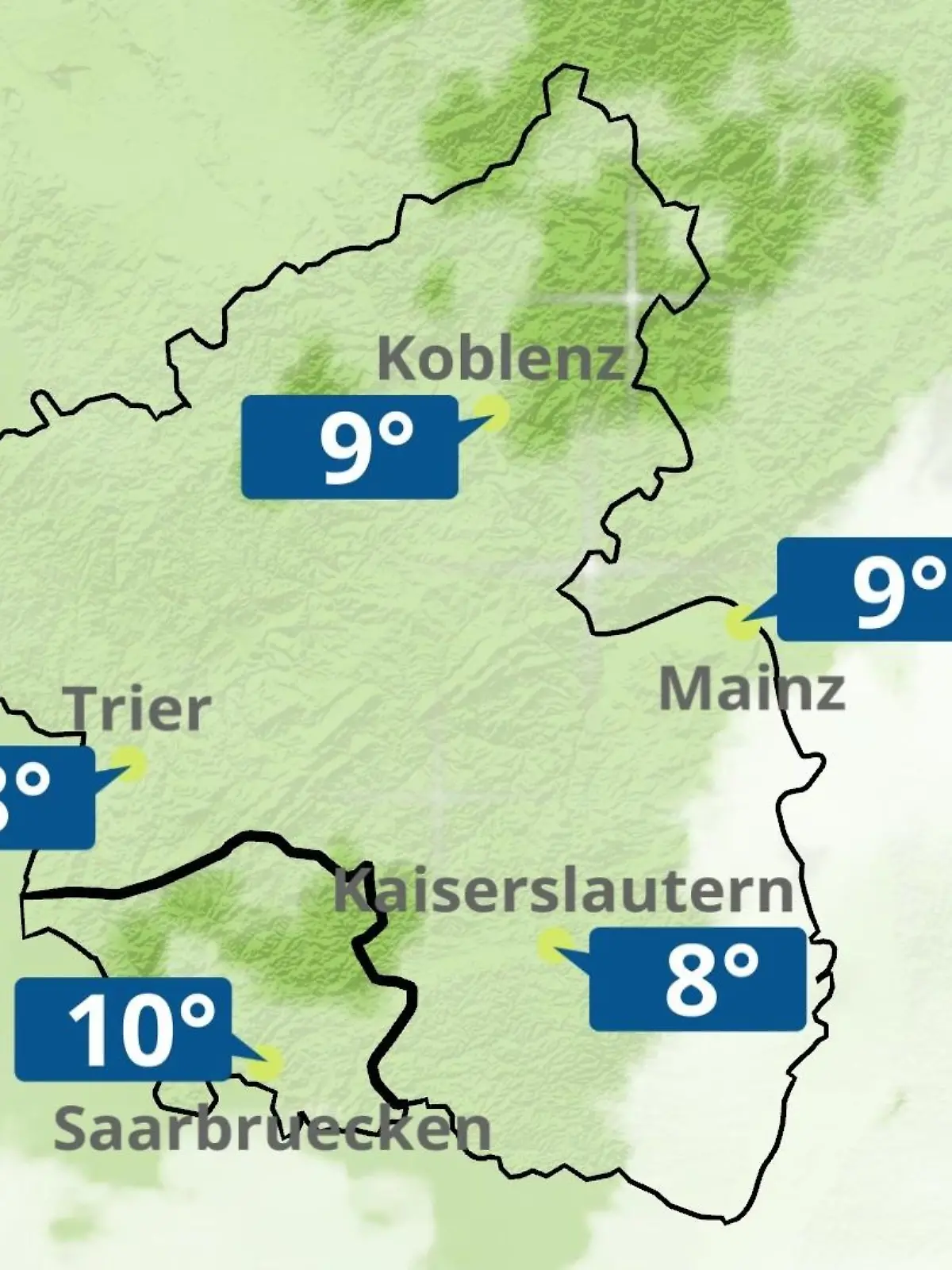 Bild zu: "Rheinland-Pfalz, Saarland: Wie wird das Wetter?"