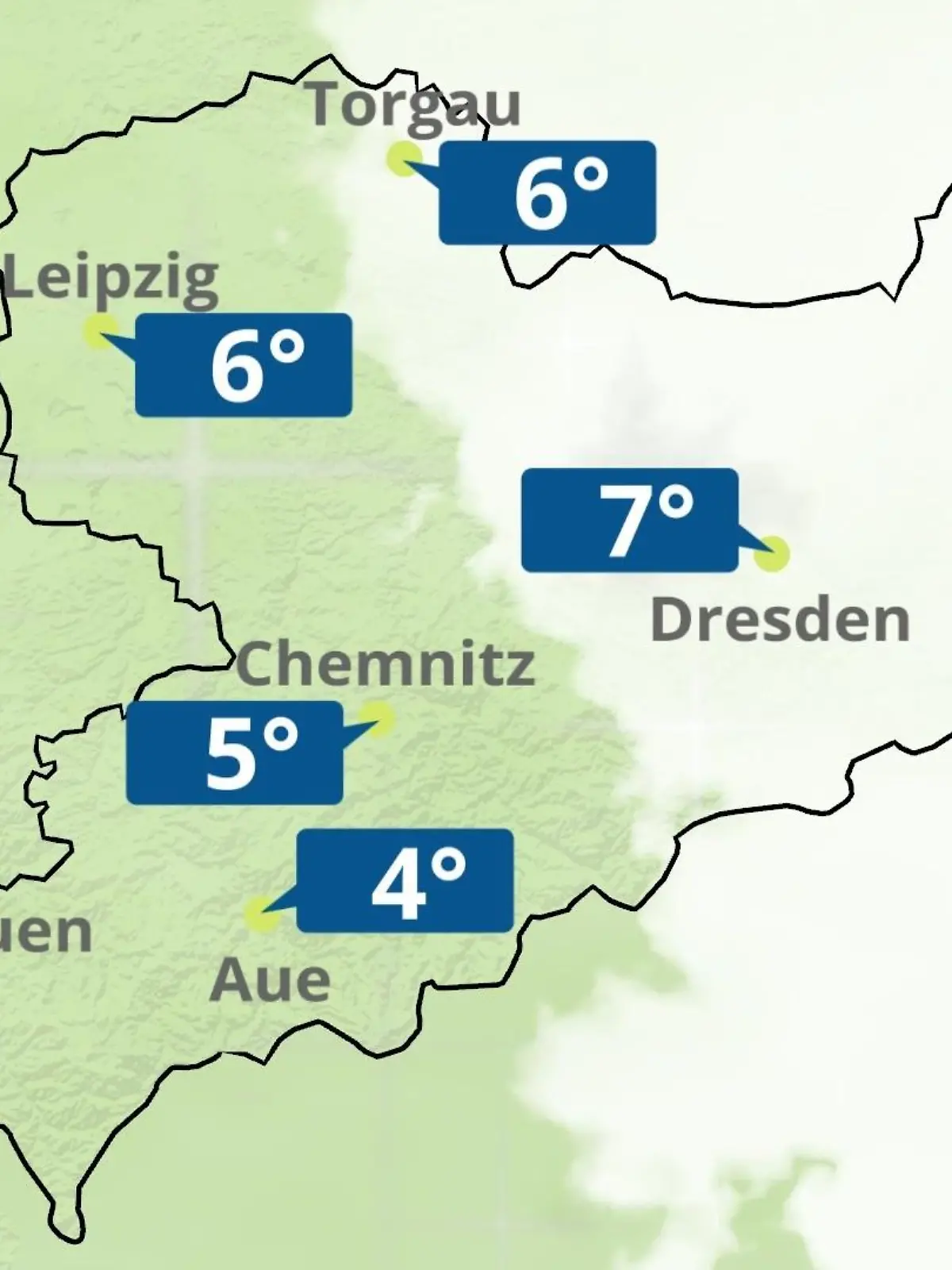 Bild zu: "Sachsen: Wie wird das Wetter?"