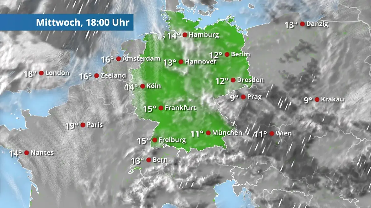 Nicht überall Sonne pur Der Regen- und Wolkenfilm für 48 Stunden
