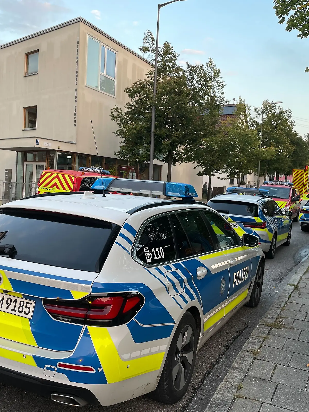 Mögliche Explosion in München