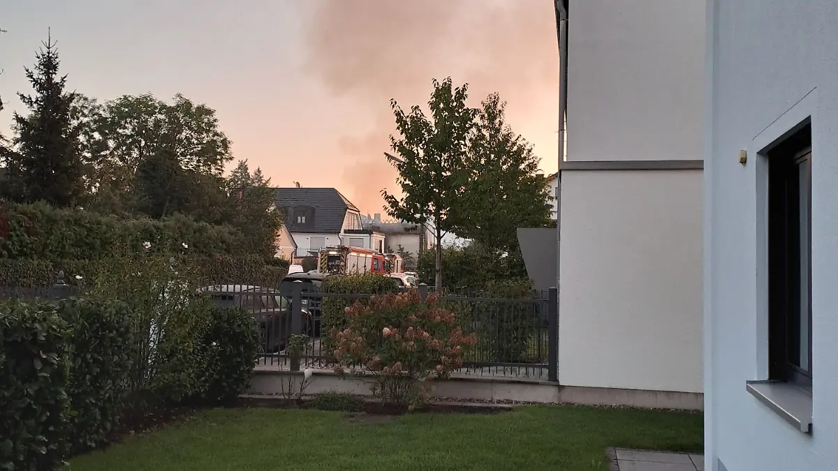 Einsatz im Münchener Stadtteil Lerchenau 
