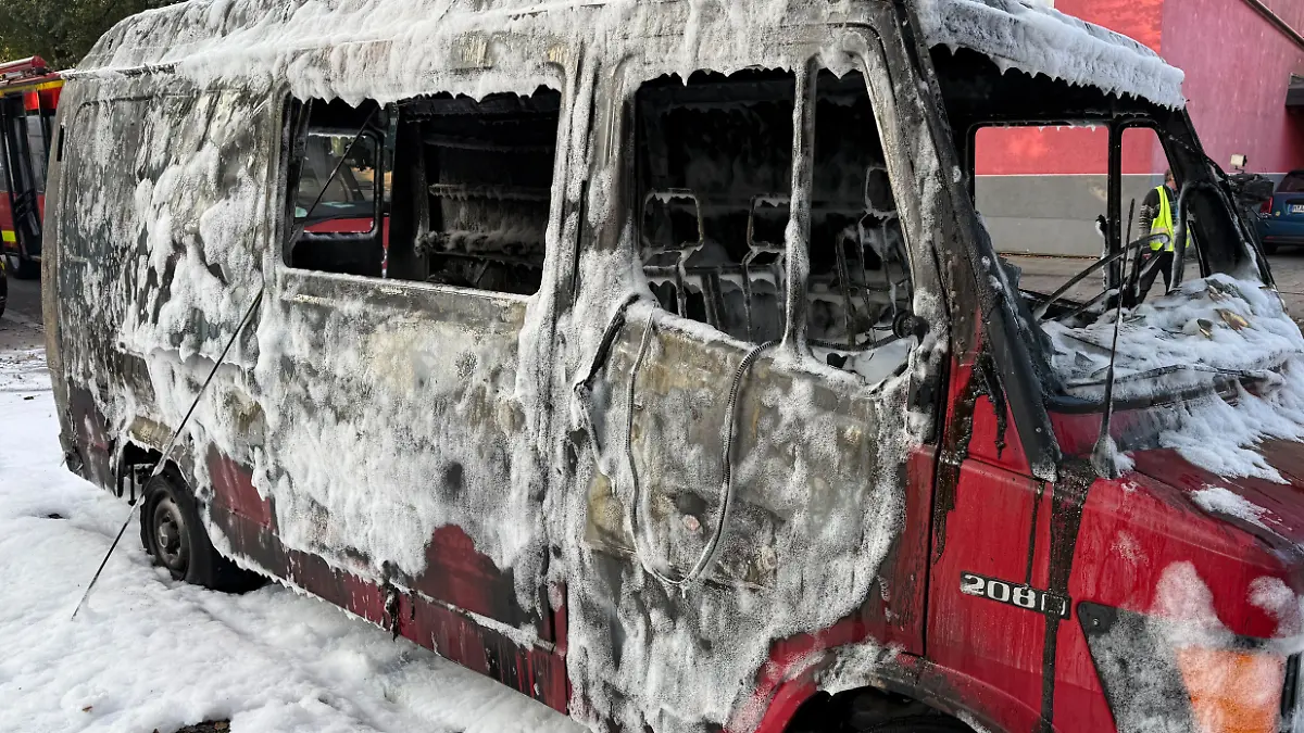 Brand in München - Großeinsatz von Polizei und Feuerwehr