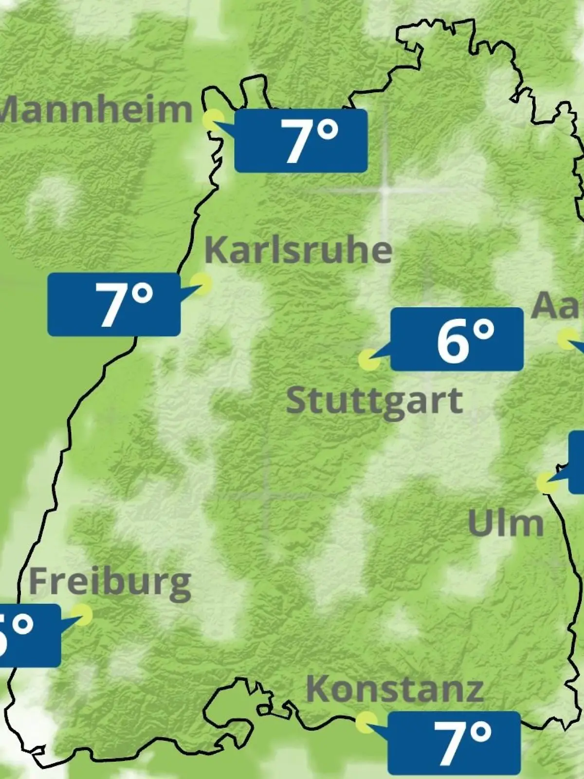 Bild zu: "Baden-Württemberg: Wie wird das Wetter?"