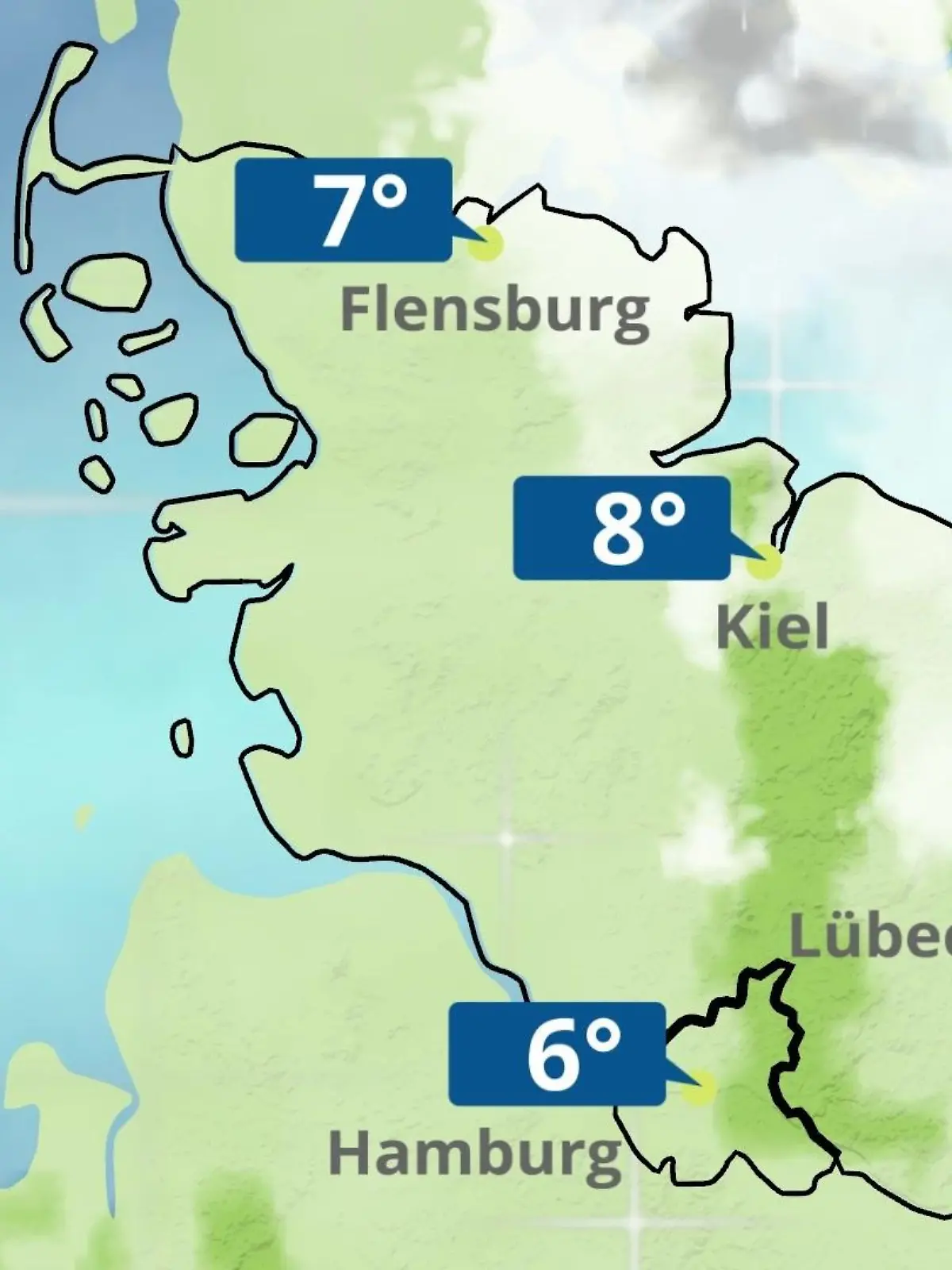 Bild zu: "Hamburg, Schleswig-Holstein: Wie wird das Wetter?"