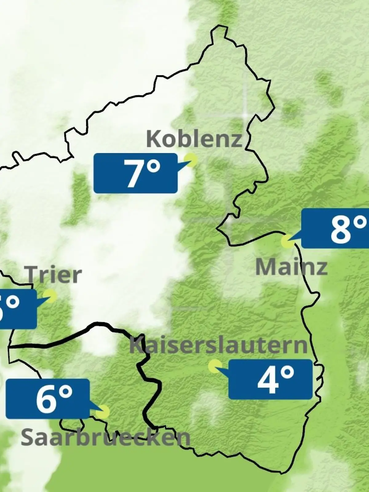 Bild zu: "Rheinland-Pfalz, Saarland: Wie wird das Wetter?"