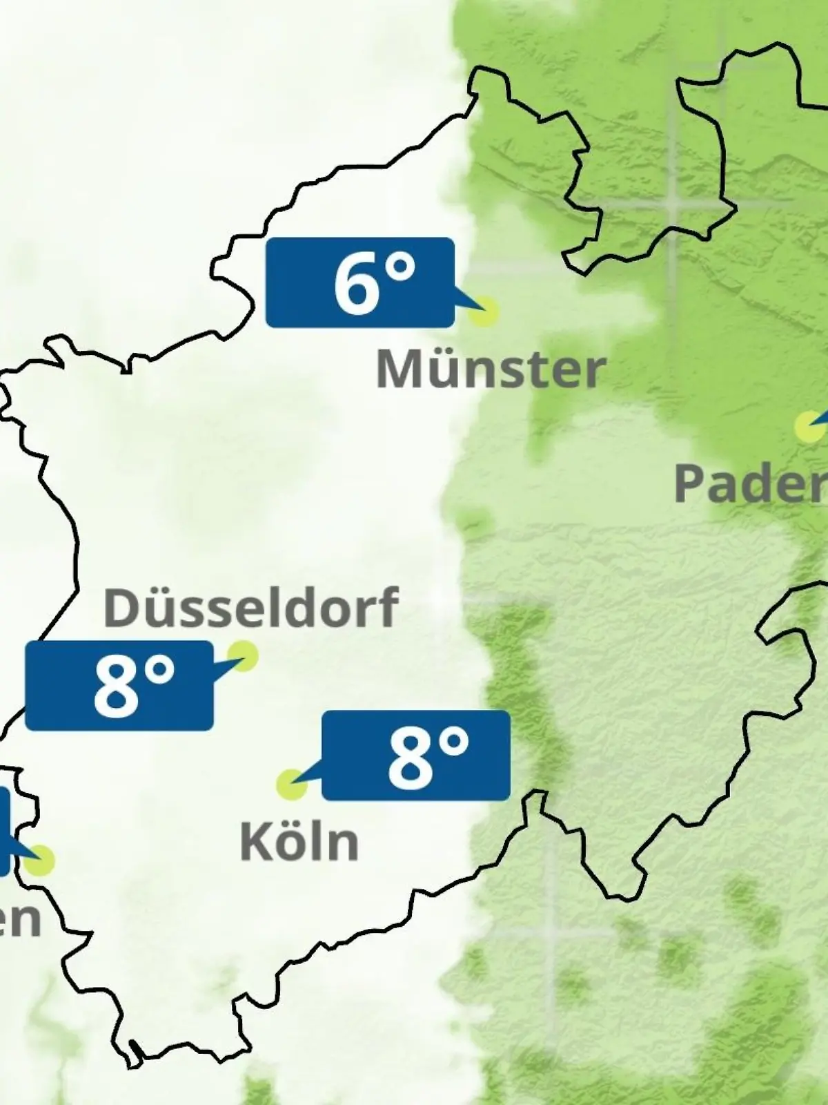 Bild zu: "Nordrhein-Westfalen: Wie wird das Wetter?"