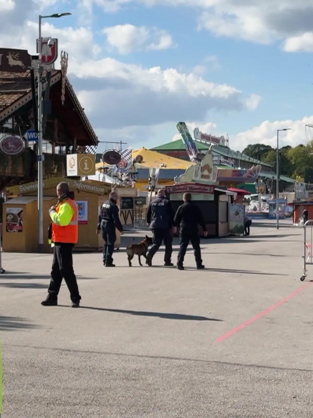 Bild zu: "Ausnahmezustand nach Sprengstoffdrohung in München"