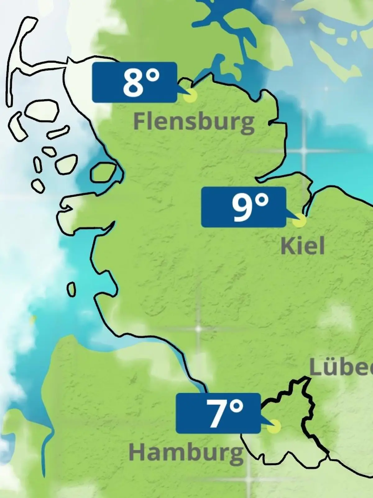Bild zu: "Hamburg, Schleswig-Holstein: Wie wird das Wetter?"